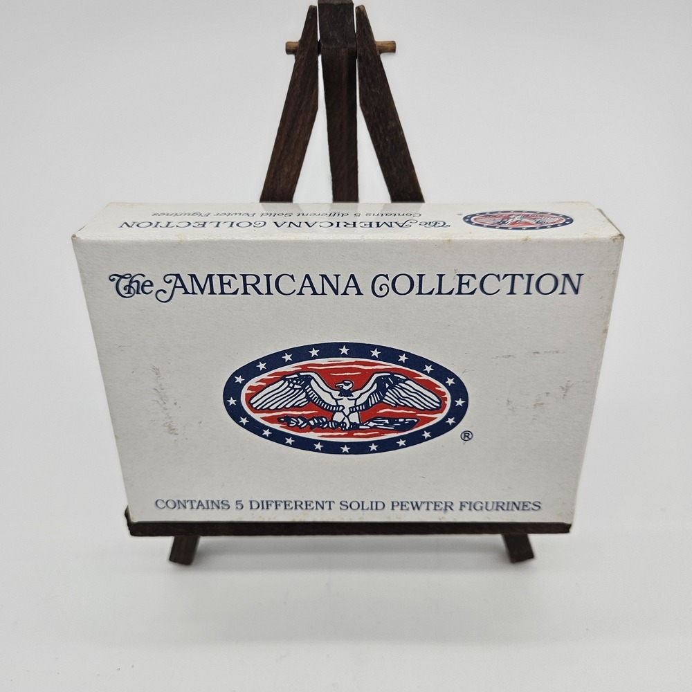 The Americana Collection (AH48) Solid Pewter Figurines Vintage